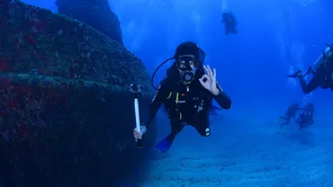Arheologii au găsit un templu antic scufundat de 2.000 de ani în Marea Mediterană. Imagini de excepție