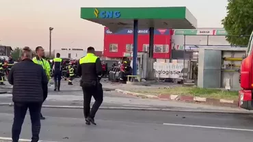 Explozie la o stație de încărcare cu CNG din Pantelimon. O persoană a murit