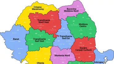 Proiect în Parlament pentru reforma administrativ-teritorială a României. Se propune trecerea la un sistem cu 12 județe