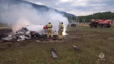 Un elicopter Mi-8 cu 16 persoane la bord s-a prăbușit, în satul Tungur / Cel puțin șase pasageri au decedat