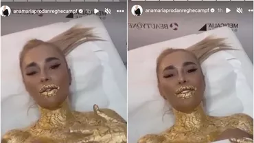 Anamaria Prodan și-a lăsat fanii cu gura căscată pe rețelele sociale. Impresara și-a făcut un tratament de lux cu aur de 24K