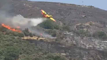 UPDATE: Piloții aflați la bordul avionului prăbușit în Grecia au murit / Ministerul Apărării a decretat trei zile de doliu