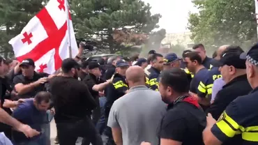 Protestatarii anti-LGBT au atacat un festival Pride la Tbilisi. Organizatorii susțin că guvernul și grupurile radicale încearcă „să saboteze candidatura Georgiei la UE” (FOTO, VIDEO)
