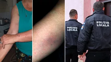 Bătrâni din Vaslui, bruscați și învinețiți de polițiștii locali sub ochii nepoatei de zece ani (VIDEO)
