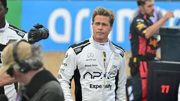 Brad Pitt a intrat în grevă / Filmările la producţia despre lumea F1 au fost întrerupte