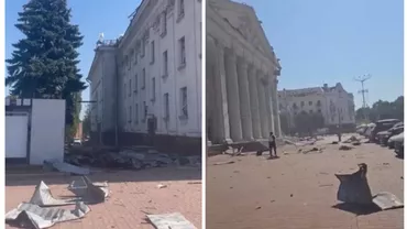 7 persoane ucise și 129 rănite, într-un atac cu rachetă asupra unui teatru din Cernihiv: „O altă crimă de război a Rusiei” (FOTO, VIDEO)