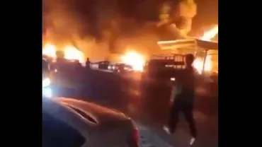 Explozie puternică la o benzinărie din Rusia: Cel puțin 12 oameni au murit, iar 50 au fost răniți