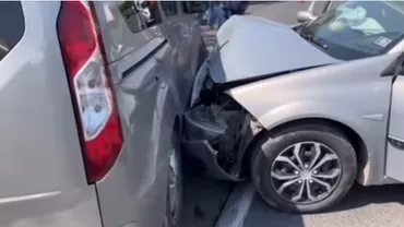 Accident grav cu cinci victime în Timișoara. Două autoturisme s-au ciocnit