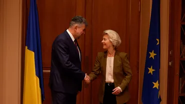 Ciolacu, discuție cu Ursula von der Leyen: Am subliniat evoluţiile privind implementarea PNRR și intenția Guvernului de a păstra deficitul în limite rezonabile, fără a afecta economia și populația