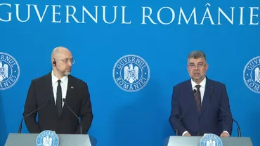 Marcel Ciolacu și premierul Ucrainei au semnat un Memorandum pentru asigurarea tranzitului sigur al produselor ucrainene. Alte acorduri semnate la Kiev