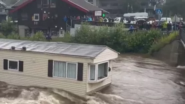 Furtuna Hans a făcut ravagii în nordul Europei. Cele mai puternice ploi din ultimii 25 de ani în Norvegia