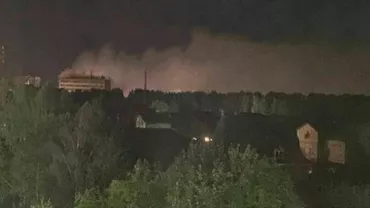 Ucraina a lansat astăzi șapte atacuri cu drone asupra regiunilor rusești, izbucnind un incendiu industrial