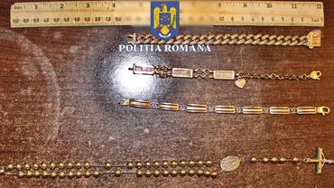 Jaf de proporții în Galați. Un hot a furat bijuterii din aur și le-a ascuns pe un teren viran. Ce prejudiuciu a cauzat