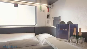 Trenurile austriece de noapte vor avea inclusiv dușuri / Austria pune în circulație primele trenuri Nightjet de ultimă generație (VIDEO)