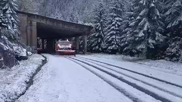 Iarna pune stăpânire pe România! Valul de aer rece a adus prima zăpadă pe Transfăgărăşan şi Transalpina (VIDEO)