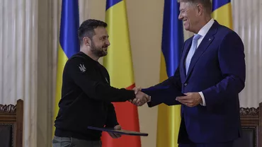 Klaus Iohannis anunță un Parteneriat Strategic cu Ucraina: L-am asigurat pe Zelenski de continuarea sprijinului, inclusiv militar, până la eliberarea întregului teritoriu și, mai departe, în reconstrucția țării (FOTO, VIDEO)