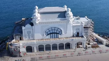 Cazinoul din Constanța se apropie de finalul renovării. Când vor putea admira turiştii clădirea emblematică de la malul mării?