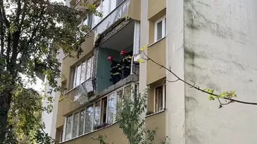 Explozie devastatoare în Târgu Mureș. Un perete al apartamentului a fost smuls complet