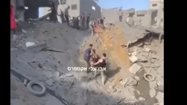 Israel ar fi bombardat o tabără de refugiați din Fâșia Gaza. Hamas a transmis că sunt peste 50 de morți (FOTO, VIDEO)