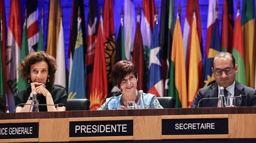 Simona-Mirela Miculescu, aleasă președintă a UNESCO. A fost votată în unanimitate de cele 194 de state membre, în cadrul unui eveniment cu ritmuri de jazz românesc (VIDEO)