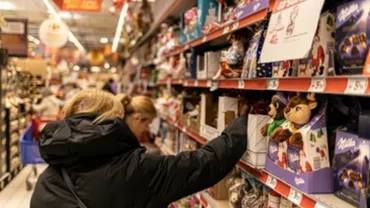 Produsele de sărbători apar la vânzare tot mai devreme: „Nu este ca și cum rafturile sunt jumătate de Halloween și jumătate de Crăciun...”/ Care este strategia comercianților