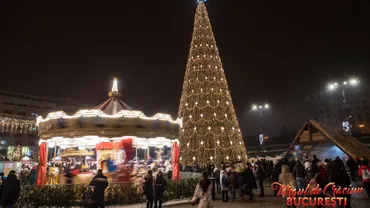 Târgul de Crăciun București, cel mai mare din țară, se deschide joi în Piaţa Constituţiei. Programul evenimentelor / Tot joi se va aprinde iluminatul festiv în Capitală (VIDEO, FOTO)