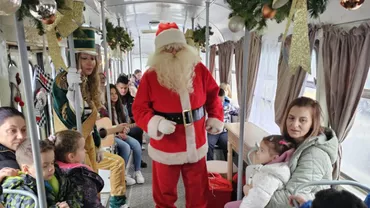 Tramvaiul Poveștilor de Iarnă: STB și DGASPC le oferă copiilor din medii defavorizate o călătorie plină de surprize