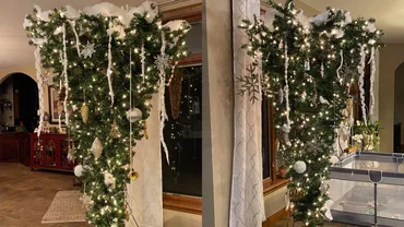 Noua modă de Crăciun în SUA: Brazii atârnați de tavan cu susul în jos / Ce ne recomandă designerii de interior anul acesta