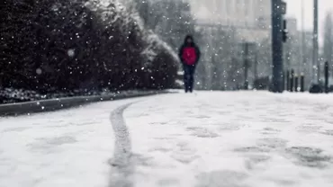 Furtuna Isha aduce un nou val de ninsori puternice în România. Care sunt zonele cele mai afectate