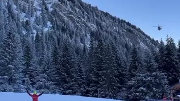 Salvamontiştii au intervenit pentru salvarea unui bărbat în vârstă care avea simptomele unei afecţiuni renale. Un elicopter l-a dus la spital (VIDEO)