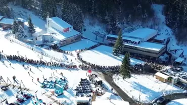 Reacția unui turist aflat în aglomerația infernală din Poiana Brașov: „Nu mai are sens”