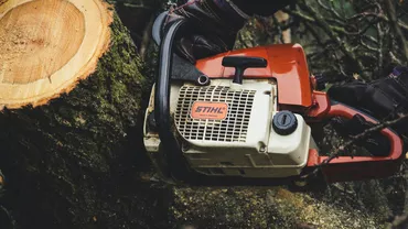 Cum să cureți bara și lanțul unei drujbe Husqvarna