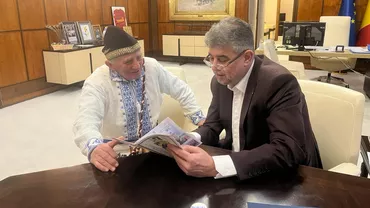 Marcel Ciolacu, întâlnire cu fermierul Constantin Crăciun: Am crescut susținut de o mână puternică precum mâna acestui om! Țăranii români trebuie ajutați