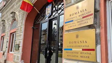 Percheziții la sediul Prefecturii județului Covasna din Sfântu Gheorghe. În instituție nu s-a putut intra