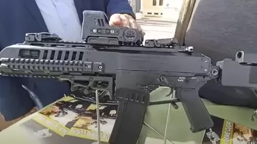 Pușca de asalt pe calibru NATO a ajuns în ultima fază de omologare la Fabrica de Arme Cugir. Poate trage 600 de gloanțe pe minut