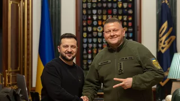 Schimbarea s-a produs: Valeri Zalujnîi nu mai este Șeful de Stat Major al armatei ucrainene, rezultă dintr-un comunicat al președintelui Zelenski
