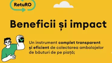 Trei luni de la lansarea Sistemului de Garanție-Returnare în România. Impact. Provocări. Rezultate