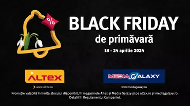 Altex dă startul campaniei Black Friday de primavară