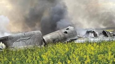Ucraina revendică doborârea unui bombardier strategic Tu-22, rușii spun că a fost o problemă tehnică