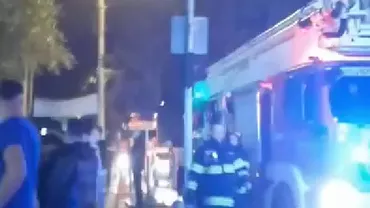 Incendiu violent în Piața Rahova din Capitală. Trecătorii au observat fumul puternic și au sunat la 112 (VIDEO)