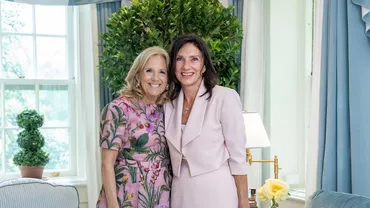 Jill Biden, mesaj pentru Carmen Iohannis: „A fost minunat să te avem la Casa Albă” (FOTO)