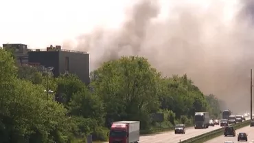 Incendiu la sediul Novo Nordisk, în Copenhaga. Norul de fum, vizibil de la 30 km (VIDEO)