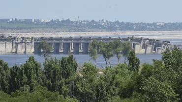 Alertă în Ucraina! Hidrocentrala Dnipro, grav avariată de rachetele rusești. Producția de energie a fost oprită