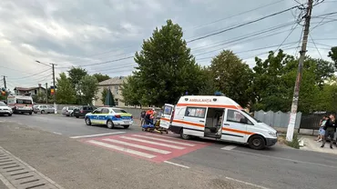 Bărbat spulberat de maşina Poliţiei, pe o trecere de pietoni din Galaţi. Autospeciala nu avea semnalele acustice și luminoase în funcțiune
