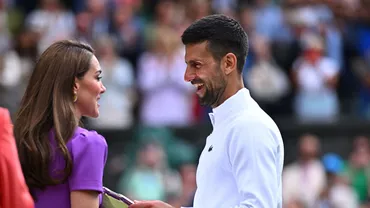 Ce i-a spus Novak Djokovic lui Kate Middleton în timpul întâlnirii de la Wimbledon. S-a aflat ce complimente i-a făcut sârbul Prințesei de Wales (FOTO)