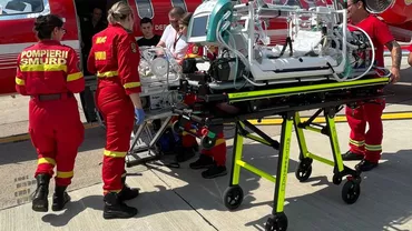 Doi bebeluși aflați în stare critică au fost transportați cu avionul SMURD la București. Ce afecțiuni aveau și care este starea lor actuală