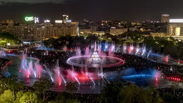 Apa Nova: Spectacolele de apă, muzică și lumini de la Fântânile Urbane sărbătoresc din 26 iulie performanța olimpică a sportivilor români