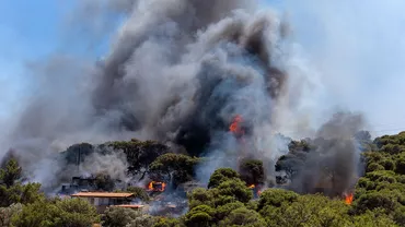 Un spital pentru copii și un azil de bătrâni din Grecia, evacuate din cauza incendiilor de vegetație. Iunie 2024, luna cea mai caldă din 1960