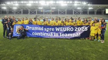 România a învins Armenia cu 3-1 la preliminariile pentru WEURO 2025. „Tricolorele” au obținut șase victorii din șase meciuri și au promovat în Liga B