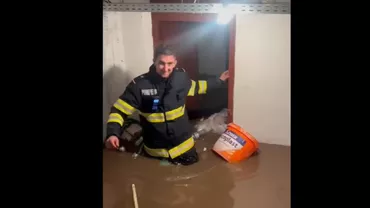 Constanţa: 61 de persoane salvate de pompieri din calea apelor în ultimele 24 de ore (VIDEO)